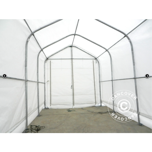 Lagertlt 4 x 14 x 4,5 x 5,5m PE 300g, Vit