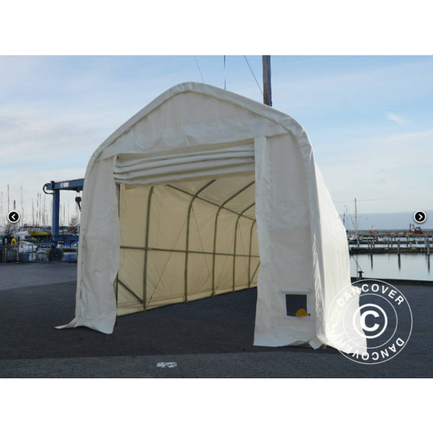 Lagertlt OceanCover 5,50 x 15,00 x 4,1 x 5,30m PE 300g, Vit