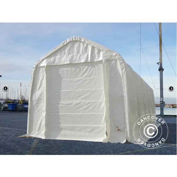 Lagertlt OceanCover 5,50 x 15,00 x 4,1 x 5,30m PE 300g, Vit