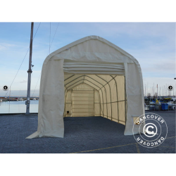 Lagertlt OceanCover 5,50 x 15,00 x 4,1 x 5,30m PE 300g, Vit