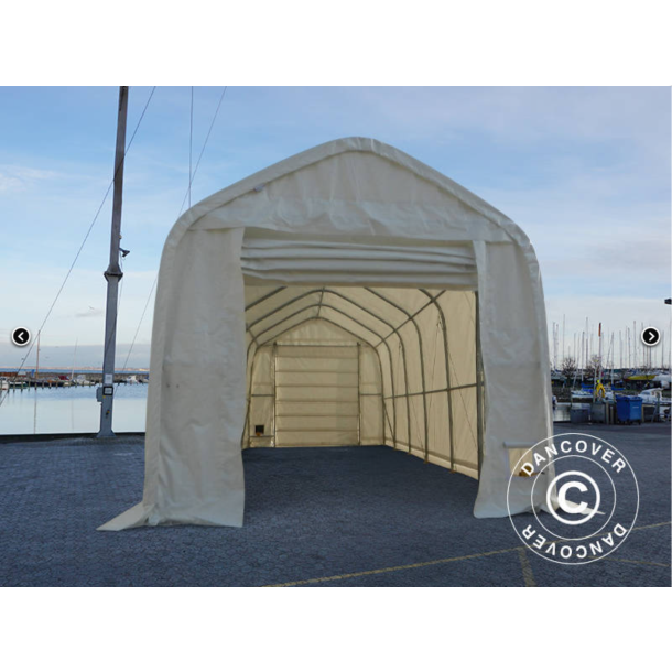 Lagertlt OceanCover 5,50 x 15,00 x 4,1 x 5,30m PE 300g, Vit