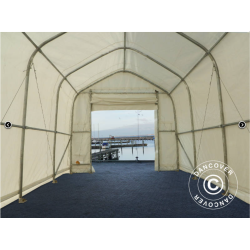 Lagertlt OceanCover 5,50 x 15,00 x 4,1 x 5,30m PE 300g, Vit