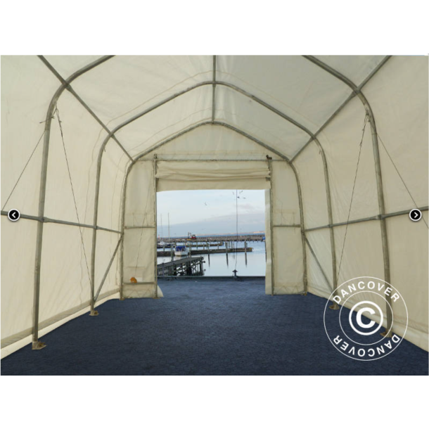 Lagertlt OceanCover 5,50 x 15,00 x 4,1 x 5,30m PE 300g, Vit