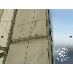 Lagertlt OceanCover 5,50 x 15,00 x 4,1 x 5,30m PE 300g, Vit