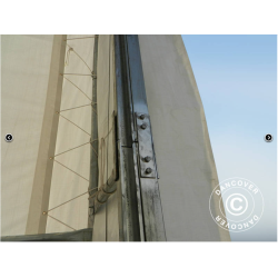 Lagertlt OceanCover 5,50 x 15,00 x 4,1 x 5,30m PE 300g, Vit