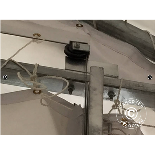 Lagertlt OceanCover 5,50 x 15,00 x 4,1 x 5,30m PE 300g, Vit