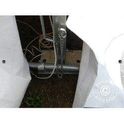 Lagertlt OceanCover 5,50 x 15,00 x 4,1 x 5,30m PE 300g, Vit