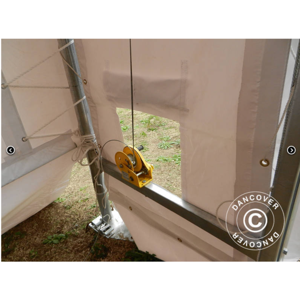 Lagertlt OceanCover 5,50 x 15,00 x 4,1 x 5,30m PE 300g, Vit