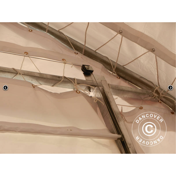 Lagertlt OceanCover 5,50 x 15,00 x 4,1 x 5,30m PE 300g, Vit