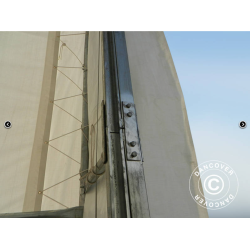 Lagertlt OceanCover 5,50 x 15,00 x 4,1 x 5,30m PE 300g, Vit