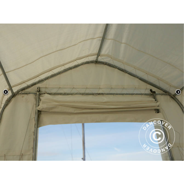 Lagertlt OceanCover 5,50 x 15,00 x 4,1 x 5,30m PE 300g, Vit