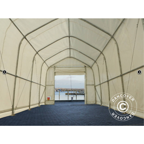 Lagertlt OceanCover 5,50 x 15,00 x 4,1 x 5,30m PE 300g, Vit