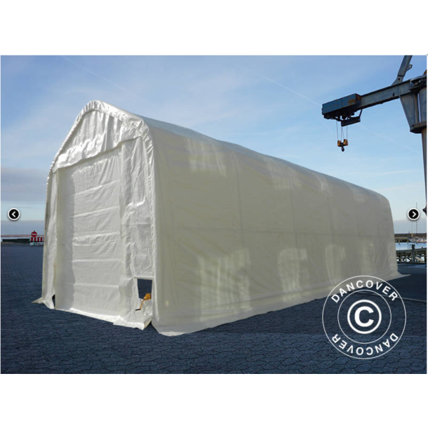 Lagertlt OceanCover 5,50 x 15,00 x 4,1 x 5,30m PE 300g, Vit
