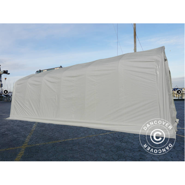 Lagertlt OceanCover 5,50 x 15,00 x 4,1 x 5,30m PE 300g, Vit