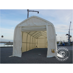 Lagertlt OceanCover 5,50 x 15,00 x 4,1 x 5,30m PE 300g, Vit
