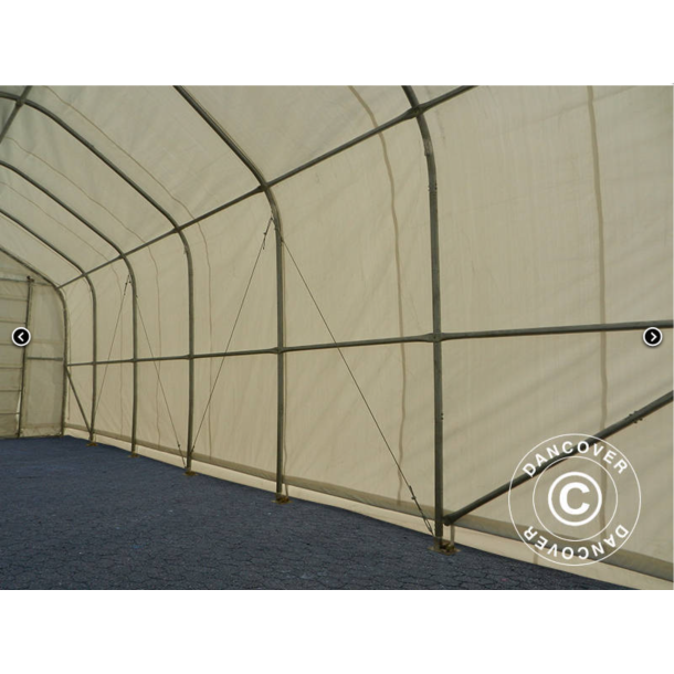 Lagertlt OceanCover 5,50 x 15,00 x 4,1 x 5,30m PE 300g, Vit