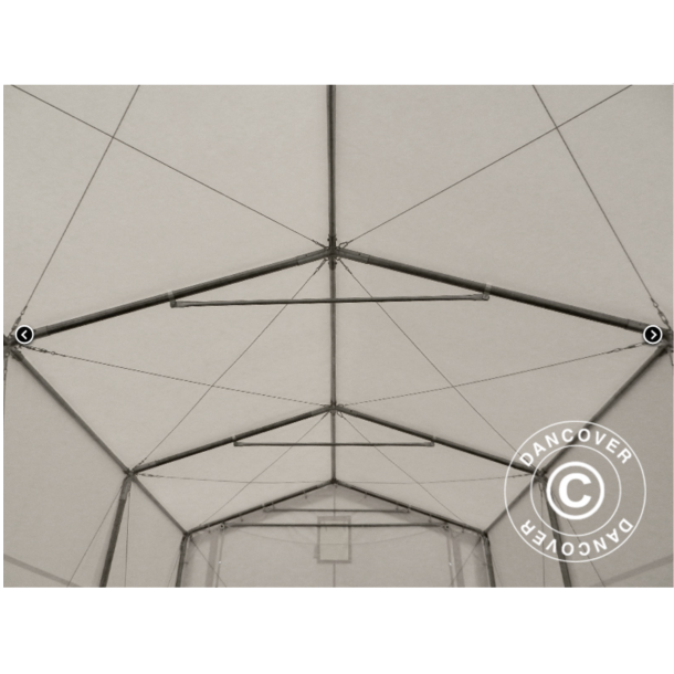 Lagertlt PRO XL 4x10x3,5x4,59m PVC 600g