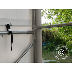 Lagertlt PRO XL 4x10x3,5x4,59m PVC 600g