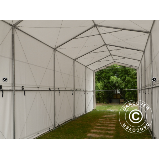 Lagertlt PRO XL 4x10x3,5x4,59m PVC 600g