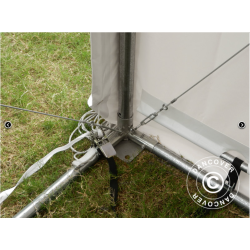 Lagertlt PRO XL 4x10x3,5x4,59m PVC 600g