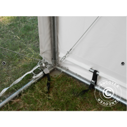 Lagertlt PRO XL 4x12x3,5x4,59m PVC 600g