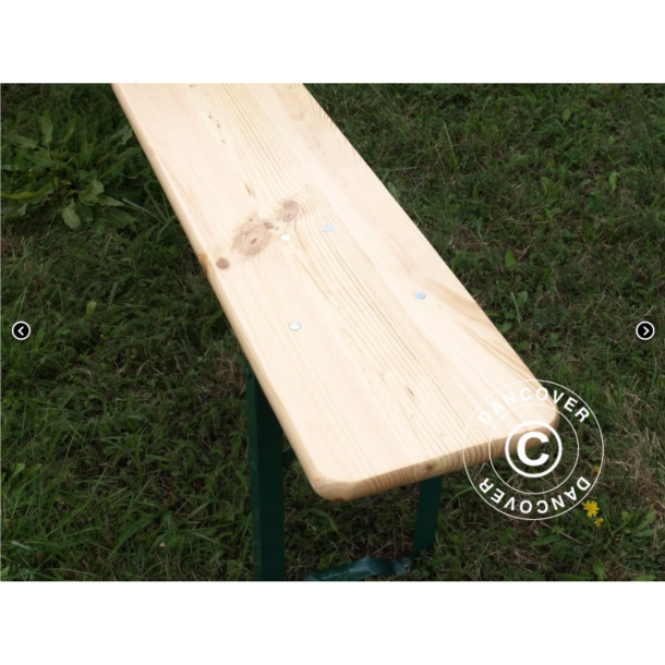 Bnkset Quality PRO 220x60x78cm, Ljust tr