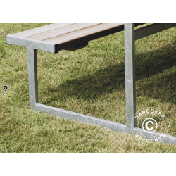 Picknickbord, 1,85x1,8x0,75m, Tr