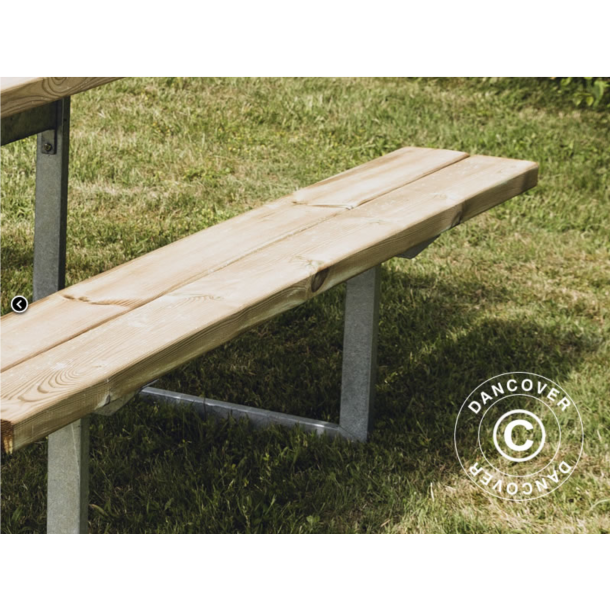 Picknickbord, 1,4x1,75x0,75m, Tr