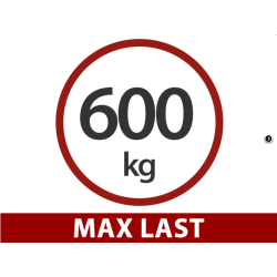 Picknickbord, 1,4x1,75x0,75m, Tr