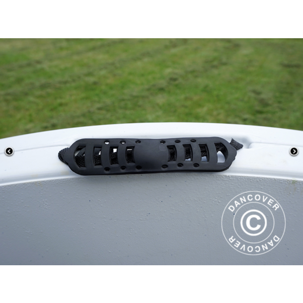 Runda Bankettbord, Hopfllbart, 154 cm