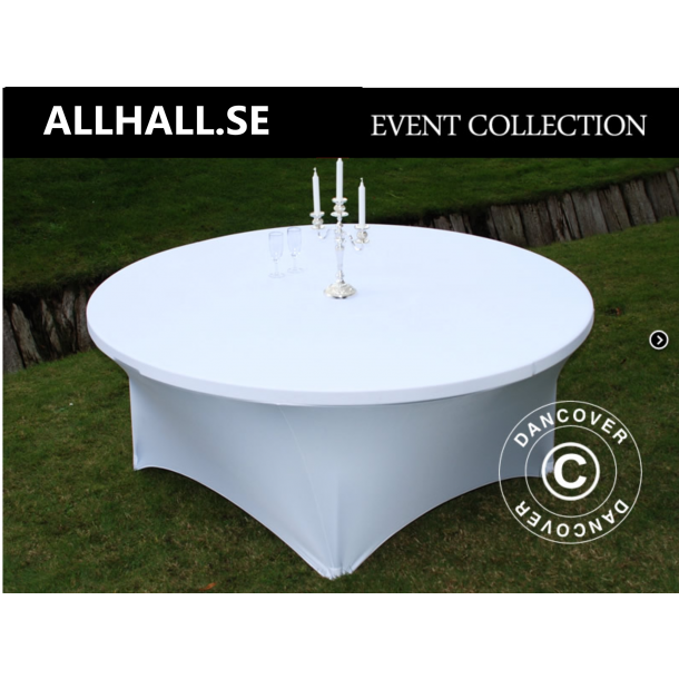 Runda Bankettbord, hopfllbara, 183 cm 