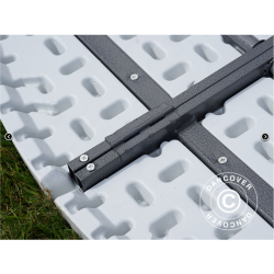 Runda Bankettbord, Hopfllbart, 154 cm