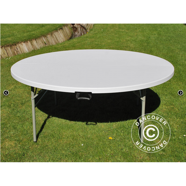 Runda Bankettbord, hopfllbara, 183 cm 