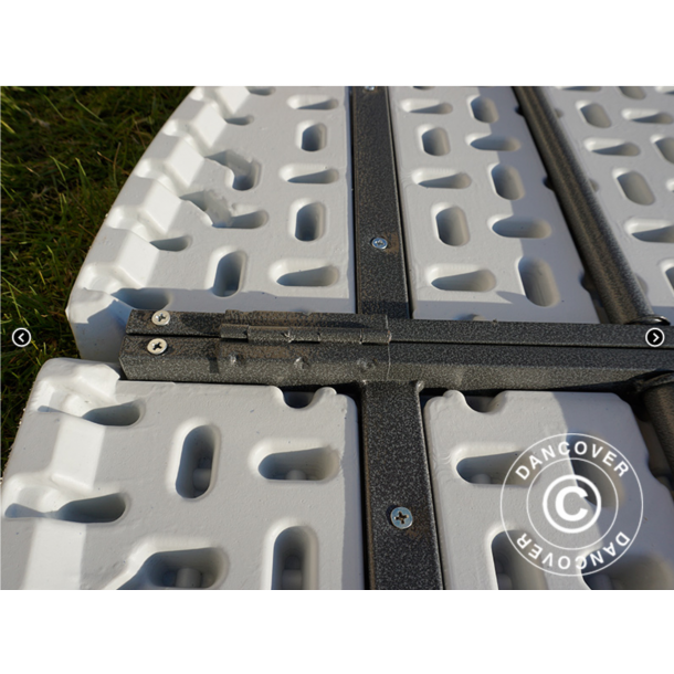 Runda Bankettbord, Hopfllbart, 154 cm