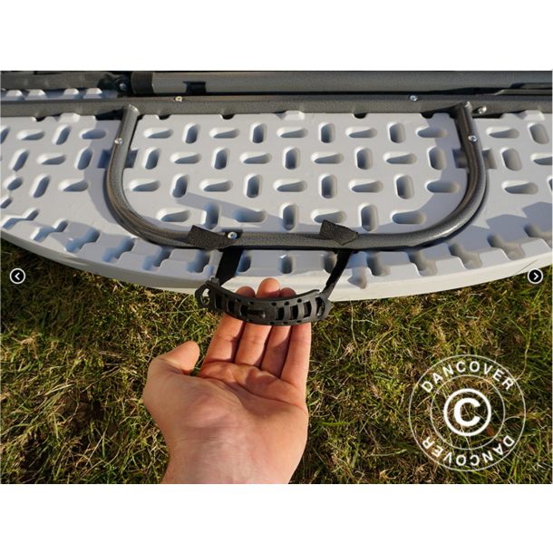 Runda Bankettbord, Hopfllbart, 154 cm