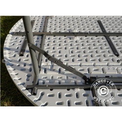 Runda Bankettbord, Hopfllbart, 154 cm