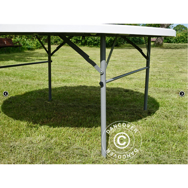 Runda Bankettbord, Hopfllbart, 154 cm