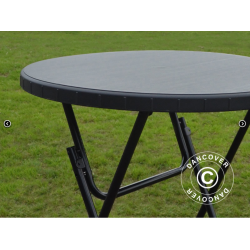 Runda Barbord, hopfllbara, 80 cm (1st)