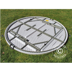 Runda Bankettbord, hopfllbara, 183 cm 