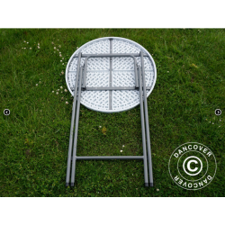 Runda Barbord, hopfllbara, 80 cm (1st)