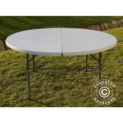 Runda Bankettbord, Hopfllbart, 154 cm