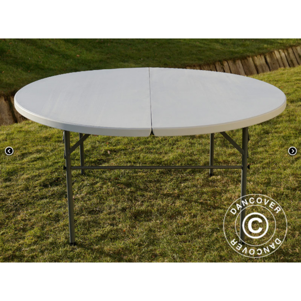 Runda Bankettbord, Hopfllbart, 154 cm