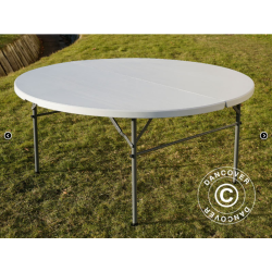 Runda Bankettbord, Hopfllbart, 154 cm