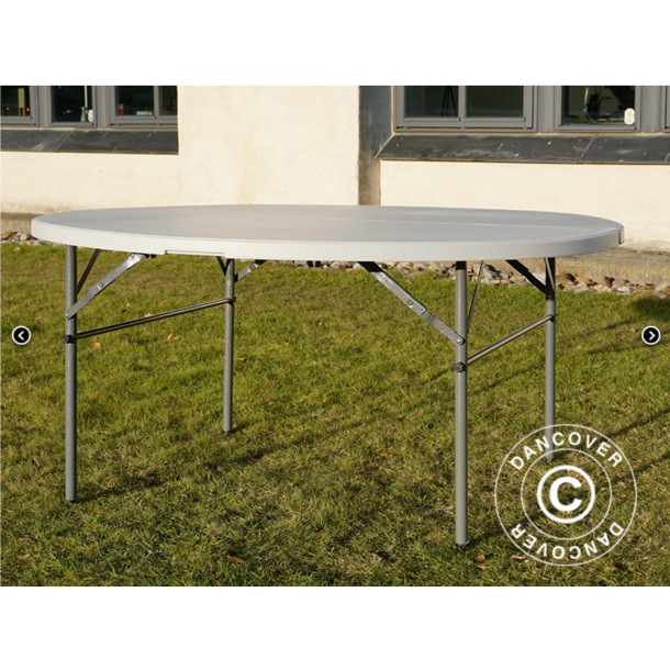 Runda Bankettbord, Hopfllbart, 154 cm