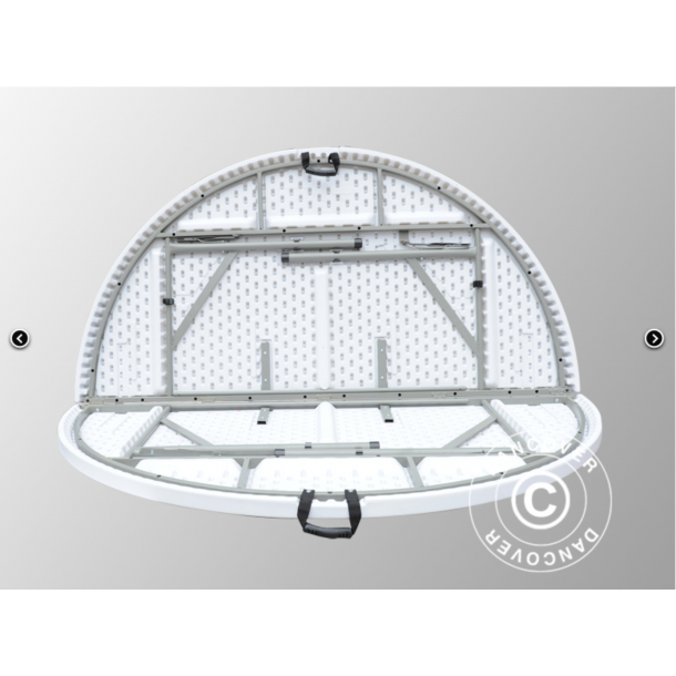 Runda Bankettbord, Hopfllbart, 154 cm