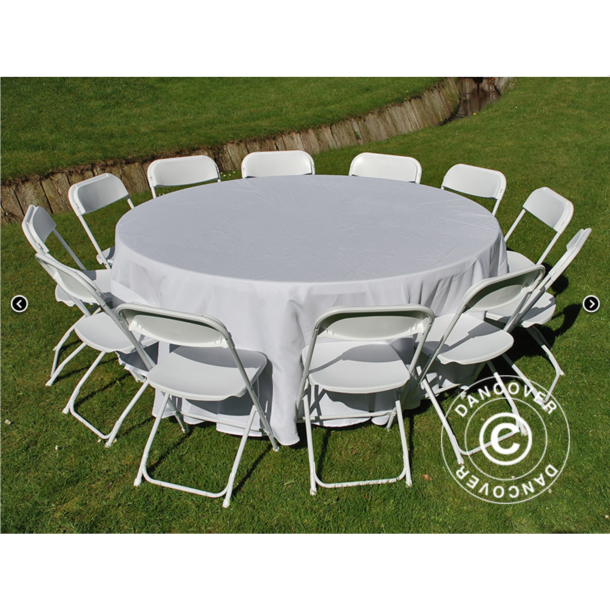 Runda Bankettbord, hopfllbara, 183 cm 