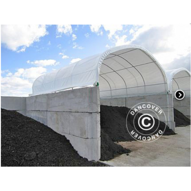 Containertlt 6x6.05x1.8m PVC 610g, Vit