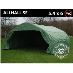 Dubbel garagetlt 5,4x6,0x2,9m PVC 500g