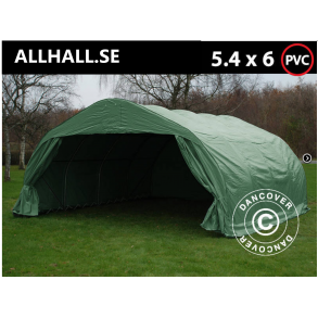 Dubbel garagetlt 5,4x6,0x2,9m PVC 500g