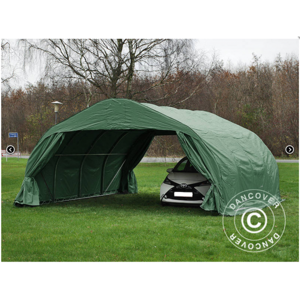 Dubbel garagetlt 5,4x6,0x2,9m PVC 500g